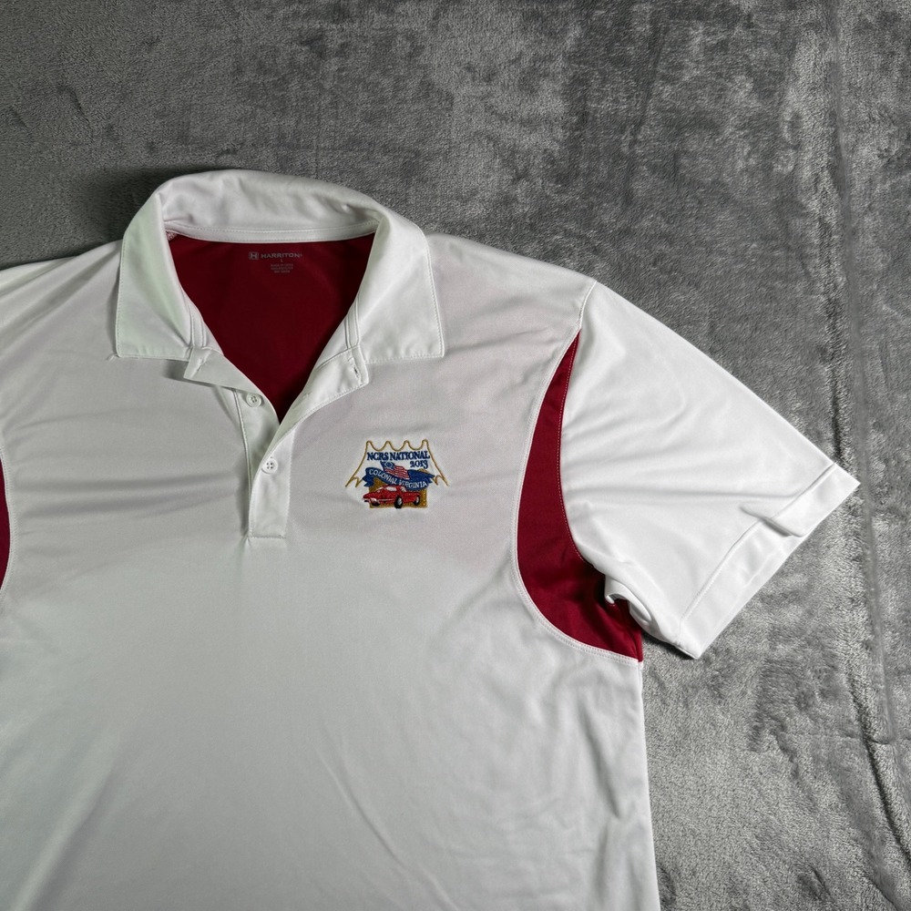 Harriton NCRS National 2013 Colonial Virginia Polo Shirt Mens Cars